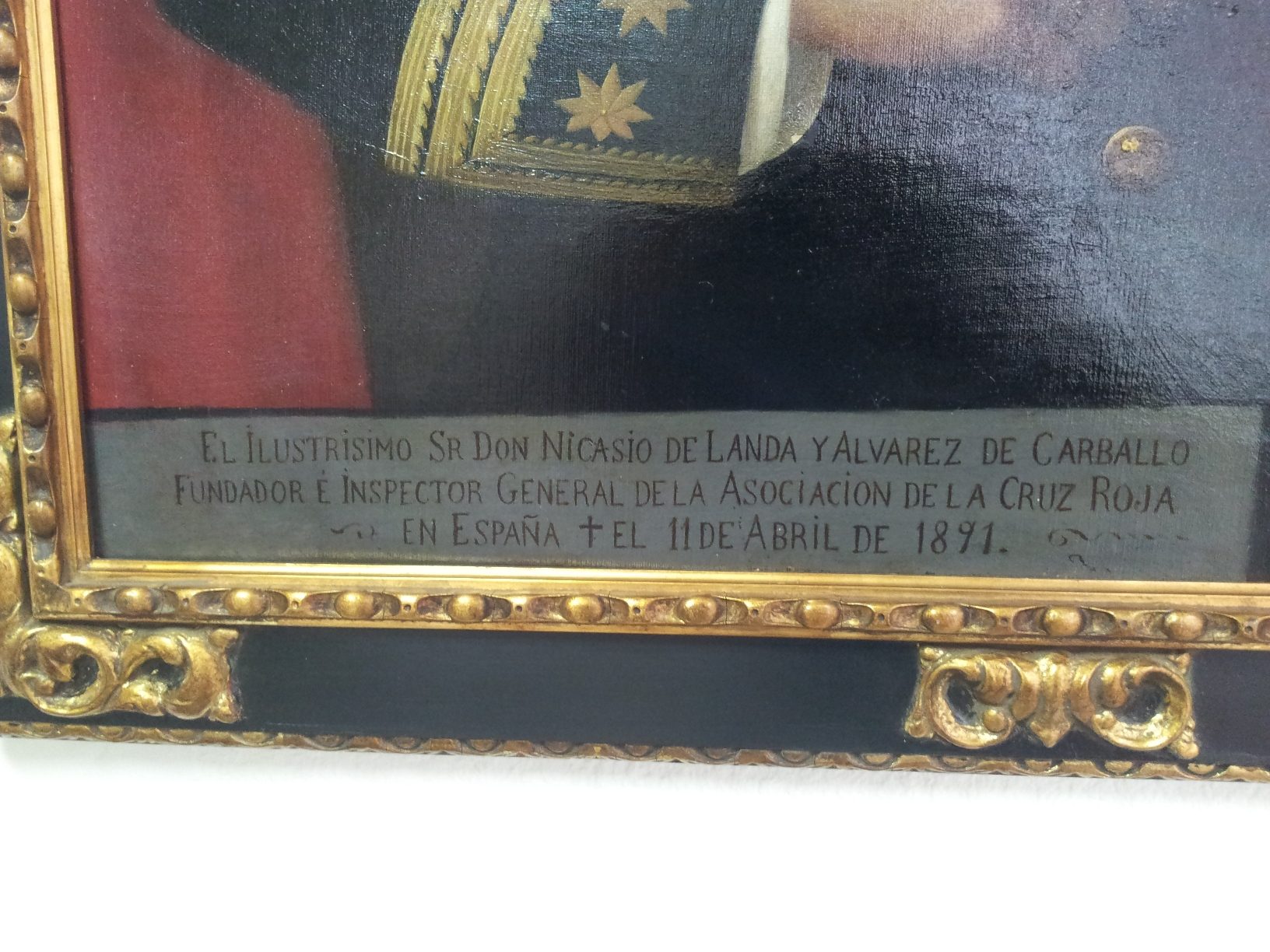 Nicasio Landa's portrait, Spanish Red Cross headquarters, Madrid - 02.jpg